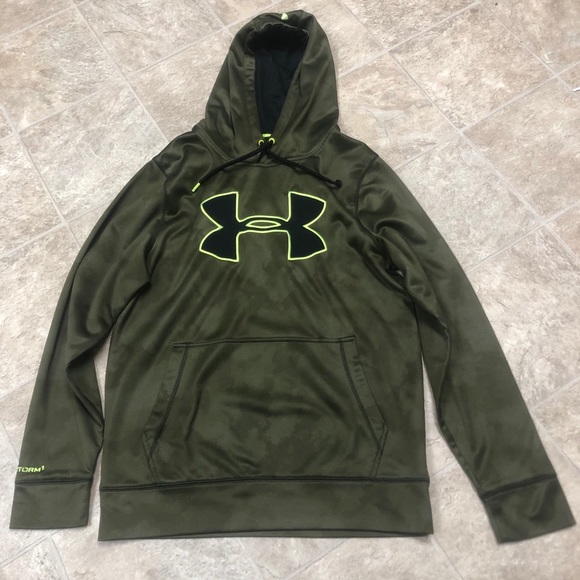 Under Armour Other - Under Armour Green Drawstring Hoodie